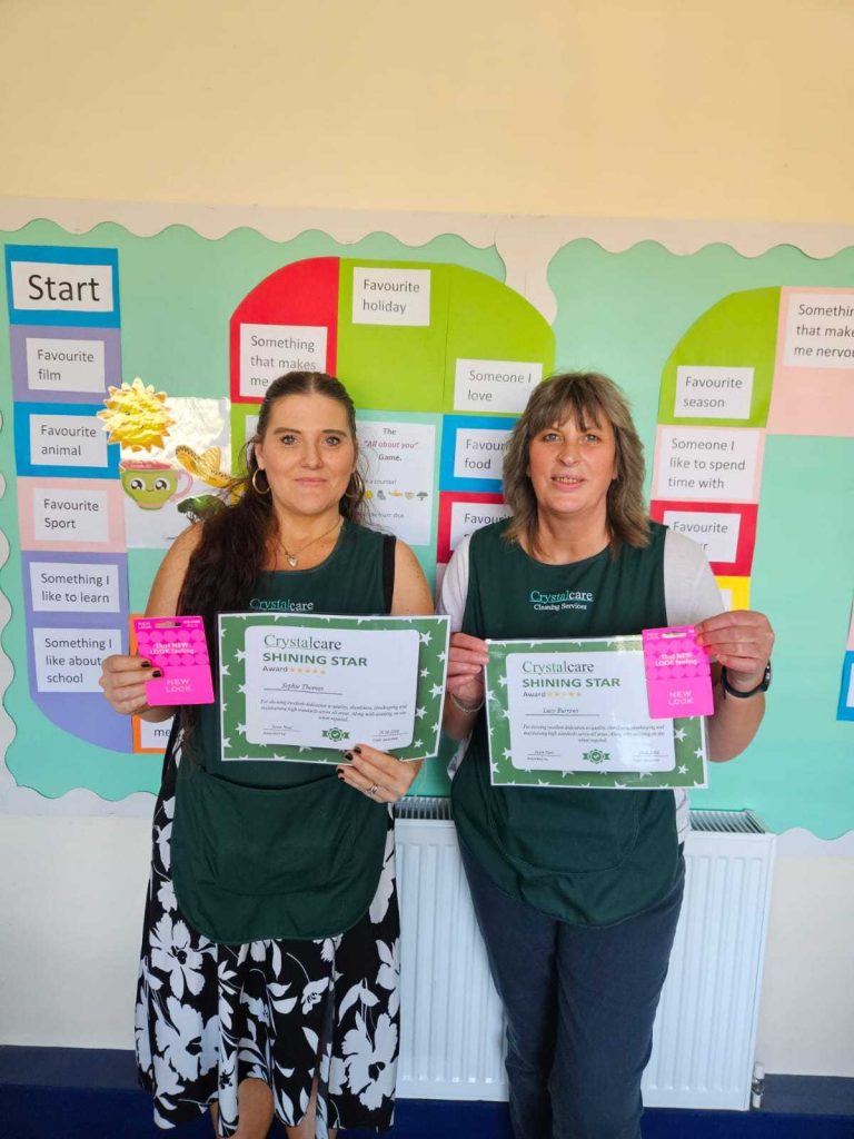 Sophie & Lucy Crystalcare's Shining Stars Recognised For Excellence In Sustainable Cleaning