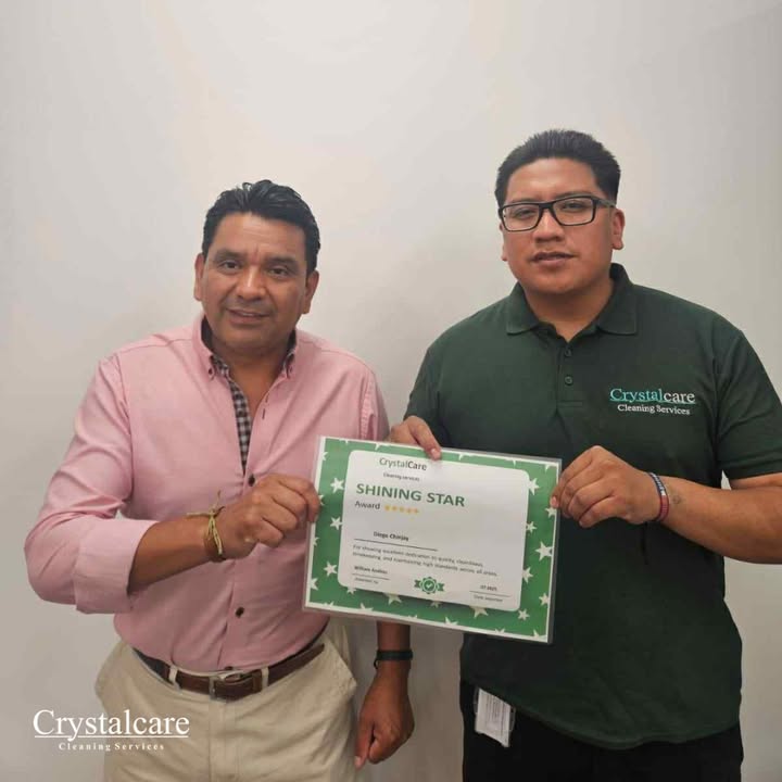 Diego Chinjay Crystalcare's Shining Star Recognised By Client Nomination